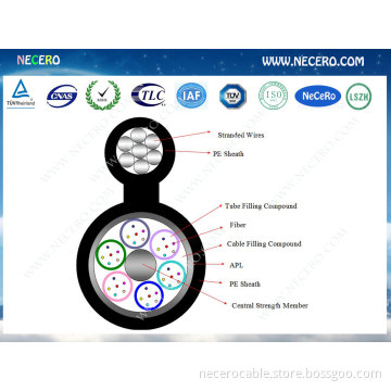 GYTC8A  Figure 8 optic fiber Cable